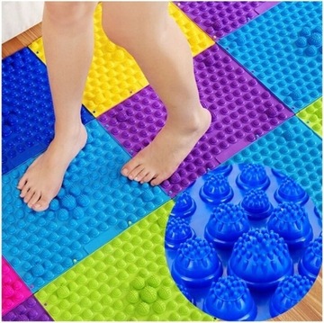 ORTOPEDYCZNA MATA SENSORYCZNA DUŻA PUZZLE 8 EL