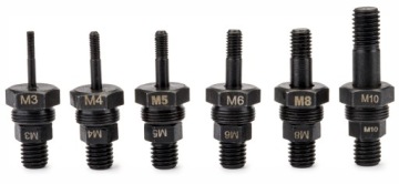 АДАПТЕР ЗАКЛЕПОЧНЫЕ ГАЙКИ ДЛЯ ОТВЕРТКИ 8 шт. M3-M10 КОРПУС CrV - Mo