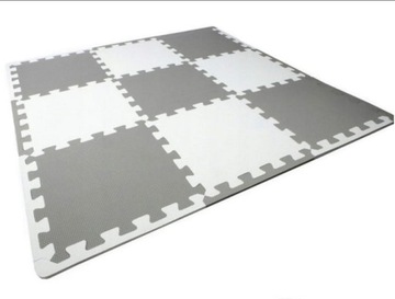 БОЛЬШОЙ КОВРИК ИЗ ПЕНЫ ЭВА 90x90 ПАЗЛ ИЗ ПЕНЫ ТОЛСТОЙ