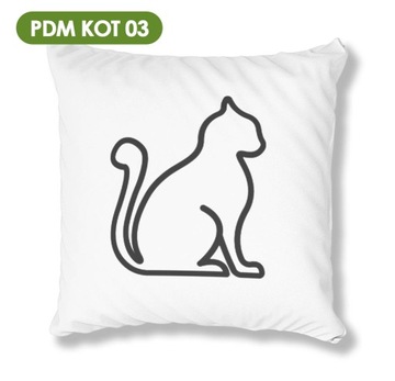 БЕЛАЯ ПОДУШКА PDM CAT 03 ИДЕАЛЬНЫЙ ПОДАРОК