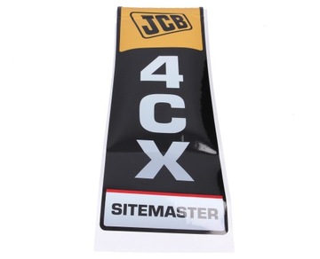 naklejka JCB 4CX SITEMASTER 170x550mm 817/17920