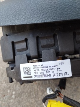 AIRBAG ULOŽENÍ ŘIDIČE SKODA OCTAVIA III 3 5E 5E0880201B