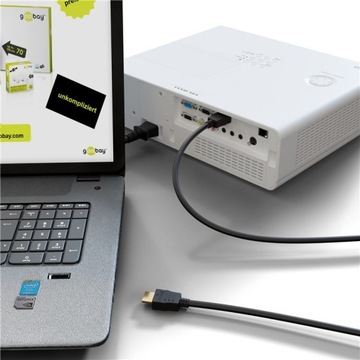 Высокоскоростной кабель HDMI с Ethernet Goobay 2 м (ОПТОВЫЙ)