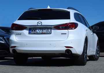 Mazda 6 III Sport Kombi Facelifting 2018 2.0 Skyactiv-G 145KM 2022 Mazda 6 aut Krajowa Biała Perła ACC HUD Blis Full-LED ogrzew.Kierow.+Fotele, zdjęcie 34