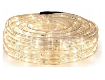 WĄŻ świetlny łańcuch 10m LED LAMPKI CHOINKOWE ZEWNĘTRZNY WEWNĘTRZNY