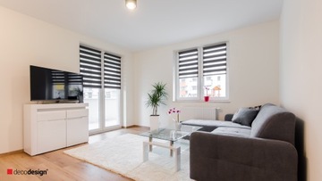Рулонные шторы премиум-класса день-ночь 76x150 DecoDesign