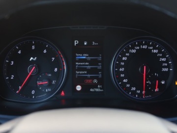 Hyundai i30 III Hatchback N Facelifting 2.0 T-GDI 280KM 2022 Hyundai i30 Fastback N Performance, Salon Polska, zdjęcie 10