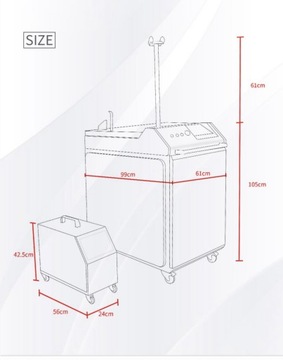 Сварочный аппарат, лазерный резак 1500Вт с автоматом