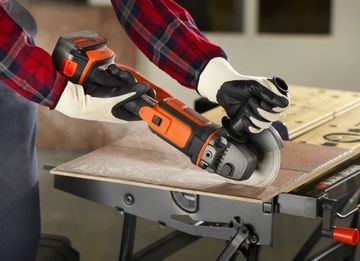 BLACK DECKER Szlifierka kątowa akumulatorowa 18V