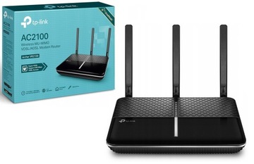 Маршрутизатор TP-LINK Archer VR2100, модем VDSL/ADSL/3G/4G AC2100 MU-MIMO 4xLAN USB