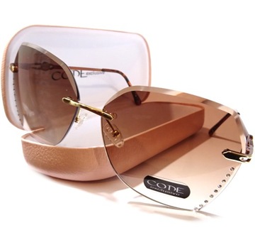 OKULARY DAMSKIE CODE EXCLUSIVE PRZECIWSŁONECZNE UV