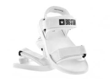 ЛЕГКИЕ СПОРТИВНЫЕ САНДАЛИИ BIG STAR HH274A026 БЕЛЫЕ 37