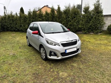 Peugeot 108 1.2 VTi 82KM 2016 Peugeot 108 1,2 PureTech 82KM 5D Klima 87.000km FV, zdjęcie 10