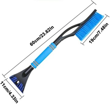 ДЛИННАЯ ЩЕТКА ЩЕТКА СКРЕБОК ДЛЯ ОКОН С МЕТЛОЙ ДЛЯ СНЕЖНОЙ МАШИНЫ