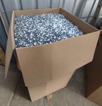 ШАРИКИ ПЕНОСТРОЕНИЯ ИЗМОЛОТЫЕ ПЕНОСТРОИТЕЛЬ 300Л ГРАНУЛЫ СТИРОБЕТОН