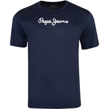 PEPE JEANS KOSZULKA MĘSKA T-SHIRT EGGO N FUTURE GRANATOWA r.XL