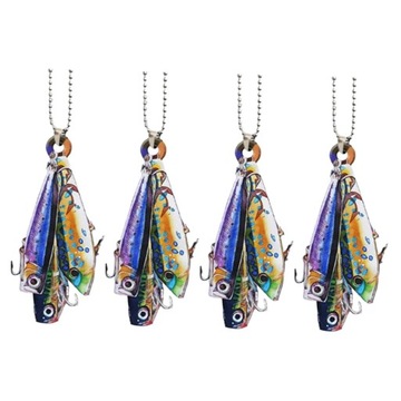 4x Generic Fish Ozdoby samochodowe Kreatywne akcesoria samochodowe Funny Car Style F