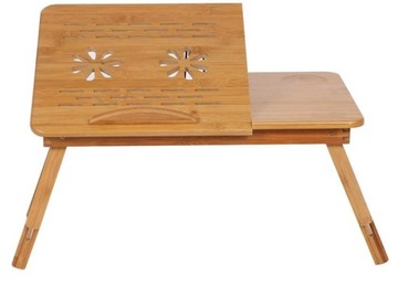 СТОЛИК BAMBOO ДЛЯ НОУТБУКА ПК НАТУРАЛЬНЫЙ БАМБУК
