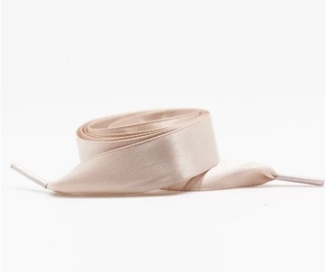 1 пара атласных шелковых шнурков, ленты, шнурки, кроссовки, белые