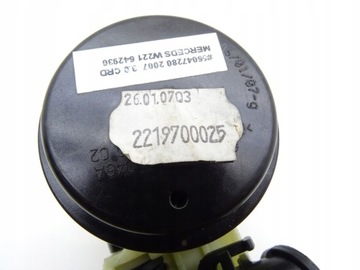 MECHANIZMUS PODHLAVNÍKU ZADNÍ MERCEDES W221 2219700025