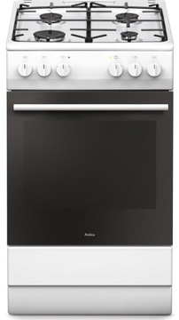 AMICA 57GEH2.33ZpPFW Kuchnia gazowo-elektryczna BIAŁA