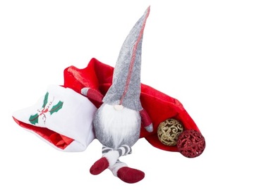 Гномик НИКОЛАЙ, гномик, рождественский гномик под елкой