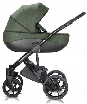 Wózek 3w1 dziecięcy Bacio MILU KIDS 37 zielony
