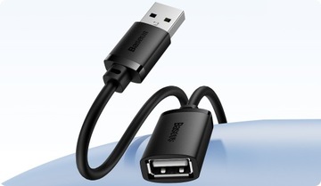 УДЛИНИТЕЛЬНЫЙ КАБЕЛЬ BASEUS USB «МАМА-МАМА» USB 2.0 ПЕРЕДАЧА ДАННЫХ 0,5 М
