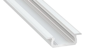 Profil LED do taśmy biały Worthy-Z + Klosz 2m