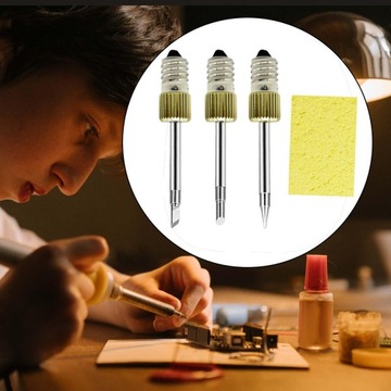 3 szt. Żelazne końcówki USB Head E10