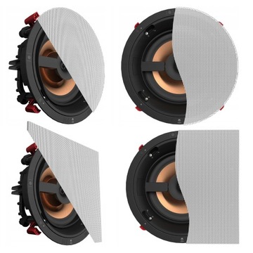 GŁOŚNIK SUFITOWY MONTAŻOWY DO ZABUDOWY KLIPSCH PRO-18-RC + DWIE MASKOWNICE
