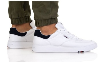 Tommy Hilfiger Męskie sneakersy skórzane r. 40