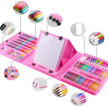 ШКОЛЬНЫЙ НАБОР ДЛЯ ЖИВОПИСИ И РИСОВАНИЯ ДЛЯ РЕБЕНКА, ХУДОЖЕСТВЕННЫЙ, ИСКУССТВА