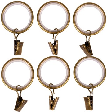 CICHE KÓŁKA Z ŻABKAMI FI 25 mm KARNISZ KARNISZE