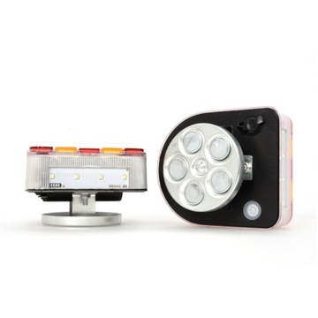 БЕСПРОВОДНЫЕ ЗАДНИЕ ФОНАРИ MAGNET LED CONNIX 12V ЛЕСНОЙ ПРИЦЕП БОЧКА ПРИЦЕП