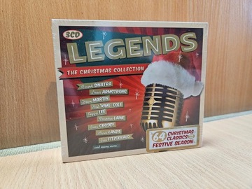 Piosenki Świąteczne – LEGENDS the Christmas coll - 3xCD - Nowe w folii