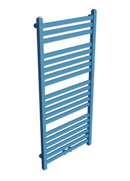Grzejnik łazienkowy ROYAL-MID 750x530 NIEBIESKI