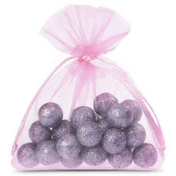 СУМКА ИЗ ОРГАНЗЫ 10x13 СУМКА из органзы - 10 шт., СИНЯЯ