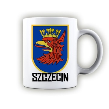 kubek ceramiczny Szczecin herb