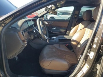 Mercedes Klasa S W222 2016 Mercedes-Benz Klasa S 2016 MERCEDES-BENZ S 63 AMG silnik 5.5 L 5.5 Benzyna, zdjęcie 7