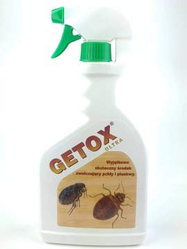 Getox Ultra 600ml Płyn na pluskwy pchły prusaki