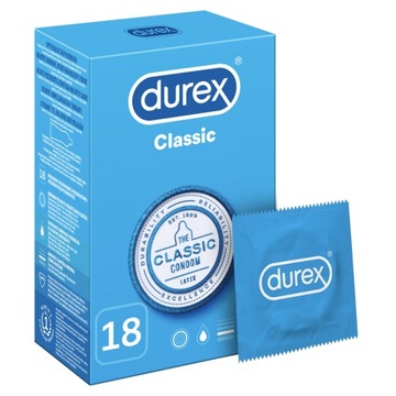 Prezerwatywy DUREX CLASSIC klasyczne 18szt