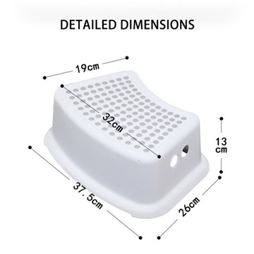 ПЛАСТИКОВЫЙ ТАБУРЮТ, ДЕТСКАЯ ПОДСТАВКА ДЛЯ НОГ, ВАННА