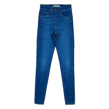 LEVI'S Mile High Super Skinny Spodnie Jeans Damskie r. 25/30