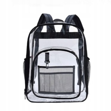 Environmental protection PVC transparent backpack