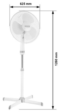 Напольный вентилятор Sencor SFN4047WH