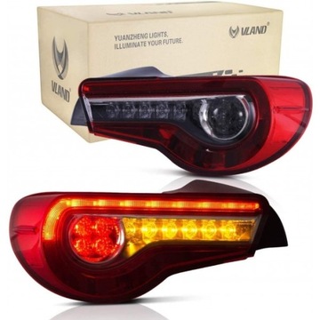VLAND Tylne Świateł LED FT86 GT86 ZN6 BRZ FRS DRL