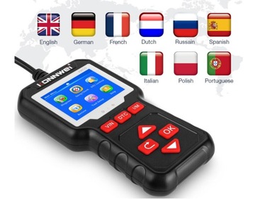 TESTER SKANER DIAGNOSTYCZNY OBD2 KONNWEI KW320