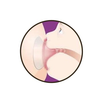 PHILIPS AVENT SCF153/01 SILIKONOWE OSŁONKI NA PIERSI SUTKI 2SZT ROZMIAR S