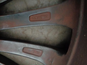 4× DISK HLINÍK ALFA ROMEO OE 159 7.5" X 18" 5X110 ET 41